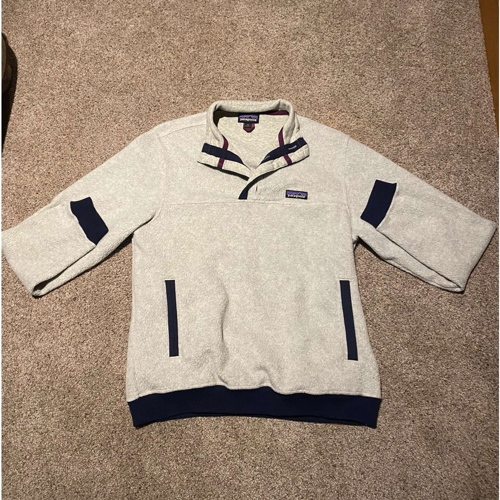 Patagonia Fleece 1/4 Button down Sweater